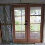 French doors finished