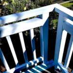 timber balcony handrails