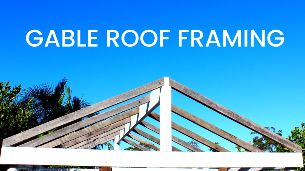 How to build a roof frame